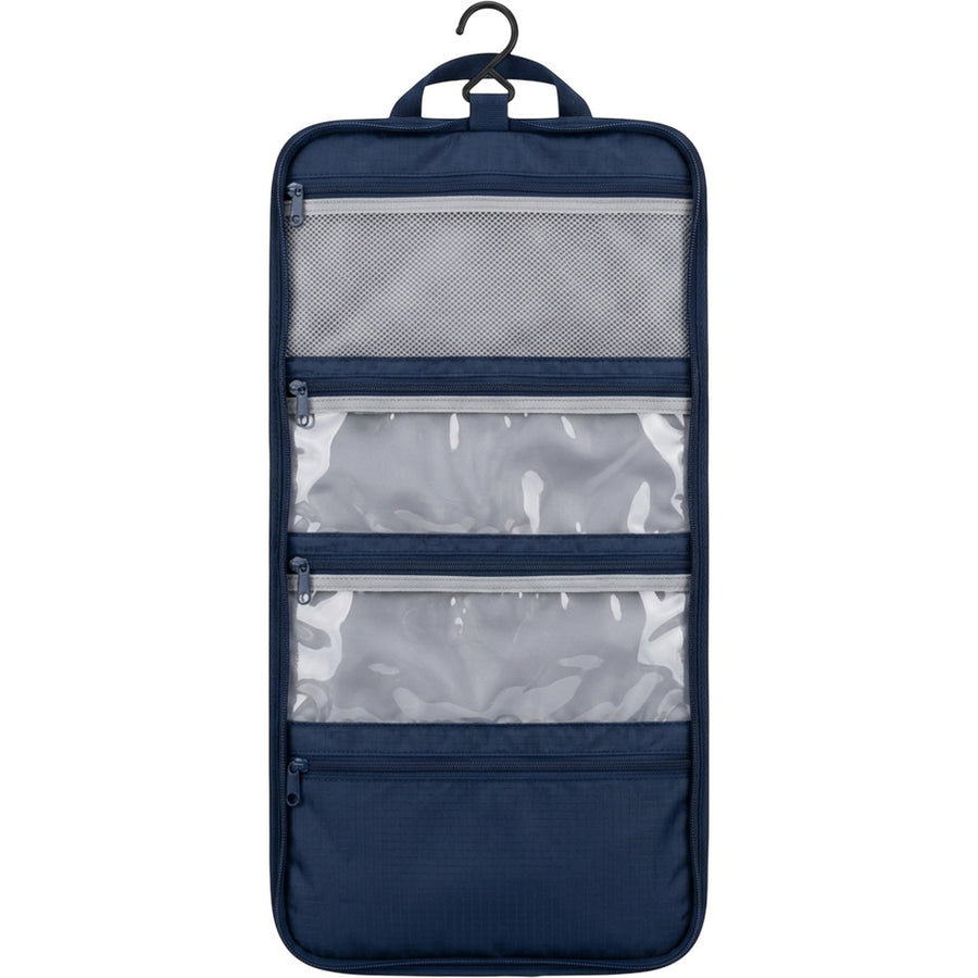 Kfxdg Hanging Toiletry Organizer Four Compartments Navy